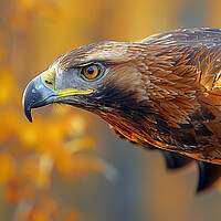 Buy canvas prints of Golden Eagle by Steve Smith