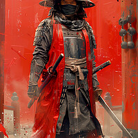 Buy canvas prints of Samurai Warrior Art by Steve Smith