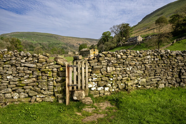 Muker To Gunnerside Picture Board by Steve Smith