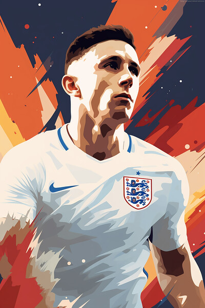 Phil Foden Picture Board by Steve Smith