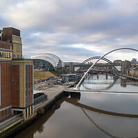 River Tyne From The Air
