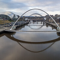 River Tyne From The Air