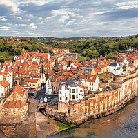 Buy canvas prints of Smugglers tunnel Robin Hoods Bay by Tim Hill
