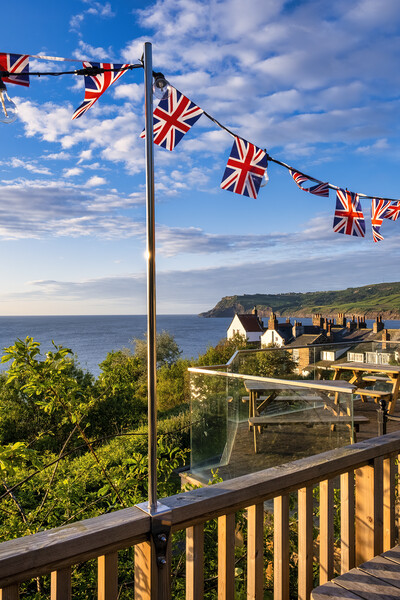 Seaside Charm in Historic Robin Hoods Bay Picture Board by Tim Hill