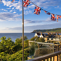 Buy canvas prints of Seaside Charm in Historic Robin Hoods Bay by Tim Hill