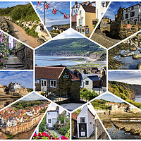 Buy canvas prints of Captivating Views of Robin Hoods Bay by Tim Hill