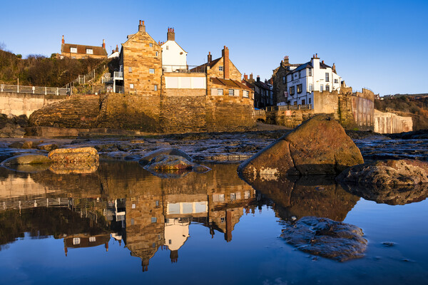 Serenity at Robin Hoods Bay Picture Board by Tim Hill