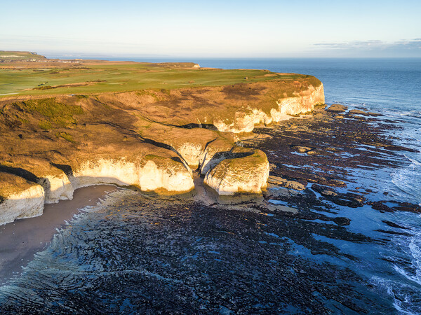 Flamborough Head East Yorkshire Picture Board by Tim Hill