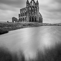 Buy canvas prints of Hauntingly Beautiful Whitby Abbey by Tim Hill