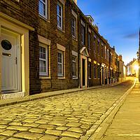 Buy canvas prints of Timeless Charm of Henrietta Street Whitby by Tim Hill