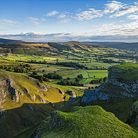 Buy canvas prints of Shadows of Winnats Pass by Tim Hill