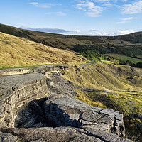 Buy canvas prints of The Ruins of Mam Tor Road by Tim Hill