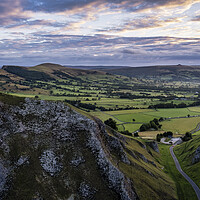 Buy canvas prints of The Great Ridge from Winnats Pass by Tim Hill