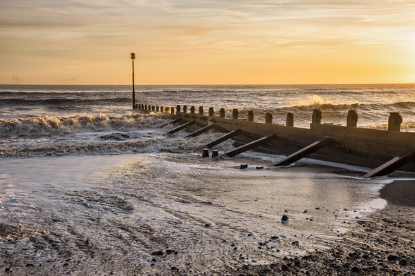 Withernsea Seascape, East Yorkshire Coast Picture Board by Tim Hill