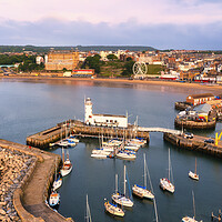 Buy canvas prints of Scarborough South Bay by Tim Hill