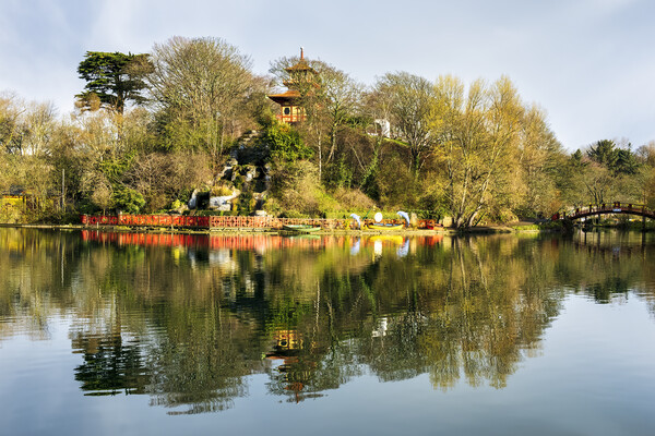 Peasholm Park Scarborough Yorkshire Picture Board by Tim Hill