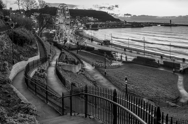 Italian Gardens, Scarborough Yorkshire Picture Board by Tim Hill