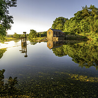 Buy canvas prints of Sparkling Wharfe River by Tim Hill