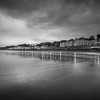 Buy canvas prints of Moody Filey, Yorkshire Coast by Tim Hill
