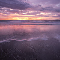 Buy canvas prints of Surreal Pink Tide Sunrise by Tim Hill