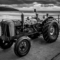 Buy canvas prints of Fordson Major Tractor 1952 E1A by Tim Hill