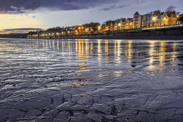 Filey Beach and Seafront at Sunrise Picture Board by Tim Hill