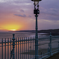Buy canvas prints of Majestic Sunrise over Scarborough South Bay by Tim Hill
