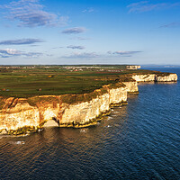 Buy canvas prints of Flamborough Head to Filey Brigg by Tim Hill