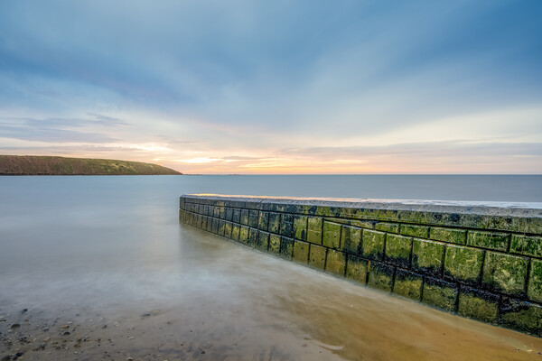 Filey Boat Ramp meets Filey Brigg Picture Board by Tim Hill