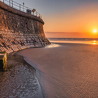Buy canvas prints of Filey Beach Sunrise by Tim Hill