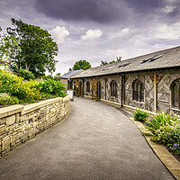 Buy canvas prints of Pontefract Castle Cafe and Visitor Centre by Tim Hill