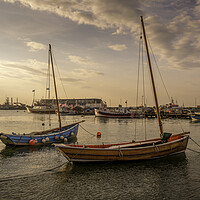 Buy canvas prints of Timeless Beauty Bridlingtons Fishing Cobles by Tim Hill