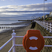 Buy canvas prints of Bridlington Beach and Promenade, Yorkshire Coast by Tim Hill