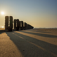 Buy canvas prints of Sunrise on Bridlington Beach by Tim Hill