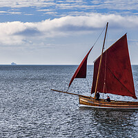 Buy canvas prints of Three Brothers Sailing Cobble Bridlington by Tim Hill