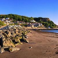 Buy canvas prints of Runswick Bay Panoramic by Tim Hill
