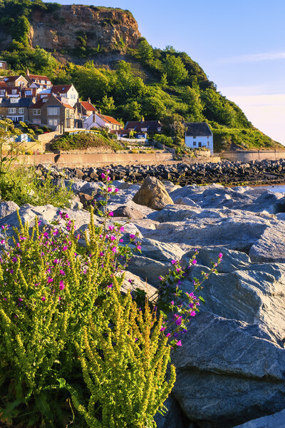 Runswick Bay North York Moors National Park Picture Board by Tim Hill
