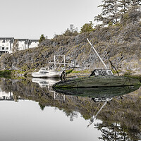 Buy canvas prints of The Lonely Boats Last Breath by Tim Hill