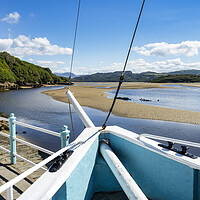 Buy canvas prints of The Dwyryd Estuary from Portmeirion  by Tim Hill