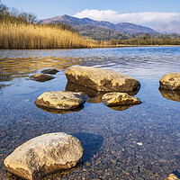 Buy canvas prints of Elterwater Scene Lake District by Tim Hill