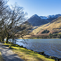 Buy canvas prints of Haystacks and Fleetwith Pike Buttermere by Tim Hill