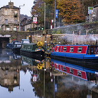 Buy canvas prints of Hebden Bridge by Tim Hill