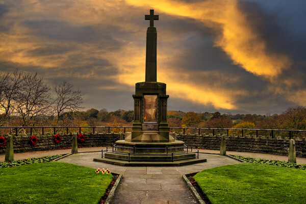 Knaresborough War Memorial Picture Board by Tim Hill