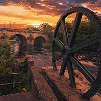 Buy canvas prints of The Revival of a Historic Water Wheel by Tim Hill
