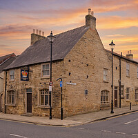Buy canvas prints of Wetherby Crown Inn by Tim Hill