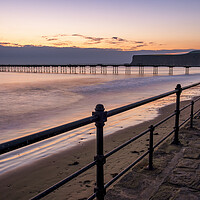 Buy canvas prints of Clouds on the horizon, Saltburn by the sea by Tim Hill