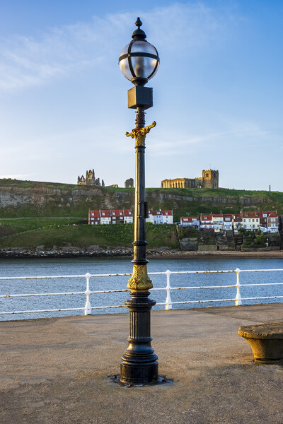 Whitby Pier Picture Board by Tim Hill