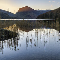 Buy canvas prints of Fleetwith Pike Buttermere Panoramic by Tim Hill