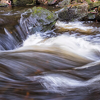 Buy canvas prints of River Rivelin water movement, Sheffield by Tim Hill