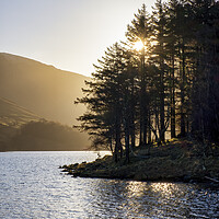 Buy canvas prints of Sunrise at Buttermere in Cumbria by Tim Hill